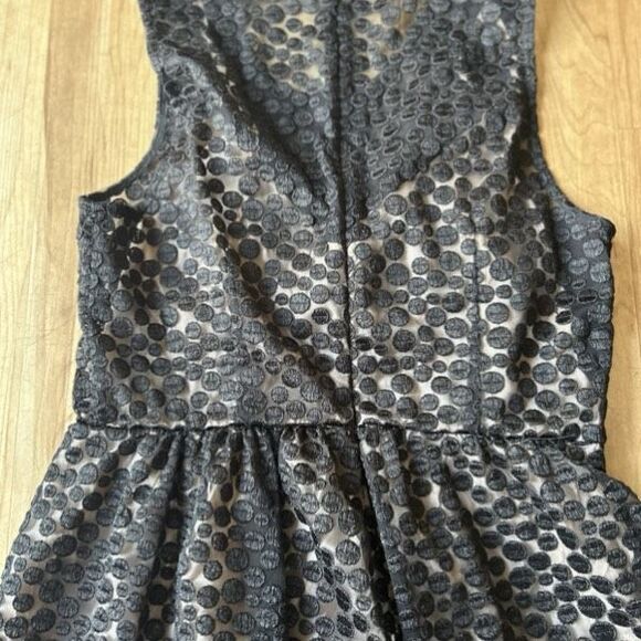 Anthropology Plenty by Tracy Reese Black Polka Dot Dress - Picture 3 of 8